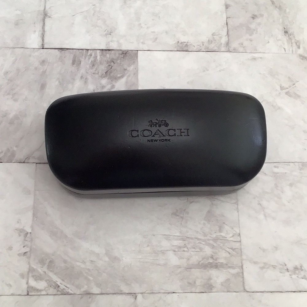 Coach Eyeglass Sunglass Case. Black Coach Authentic eyeglass case